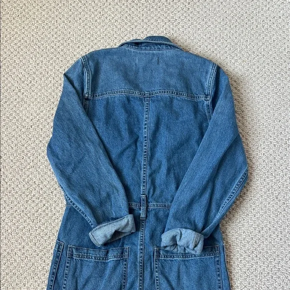 Madewell Women's Utility Denim Overalls - Picture 4 of 6